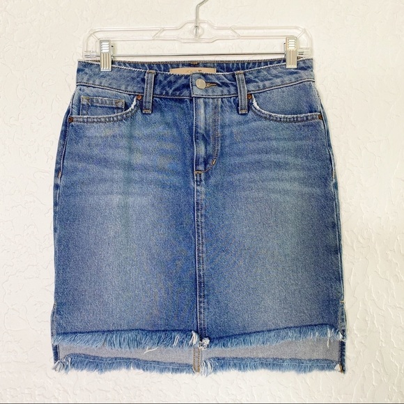 Joe’s Jeans Charlie High Waist Hi-Lo Pencil Skirt Size 25 - Picture 4 of 11